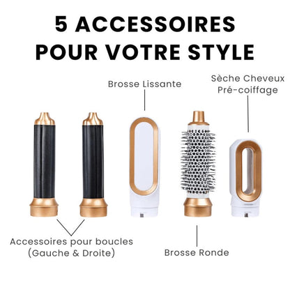 ZENOYA® - SÈCHE CHEVEUX AIR STYLER 5 en 1